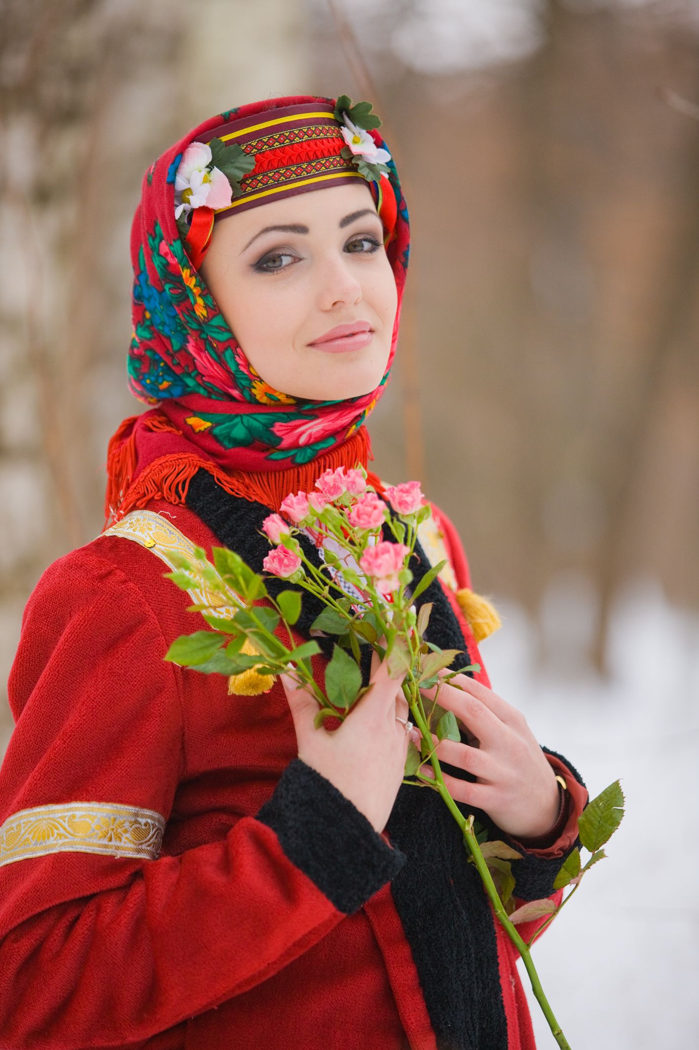 Sexy girl Girls in Slavic costumes in Kermanshah